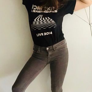 Marc by Marc Jacobs Grey Stretch Skinny Jeans